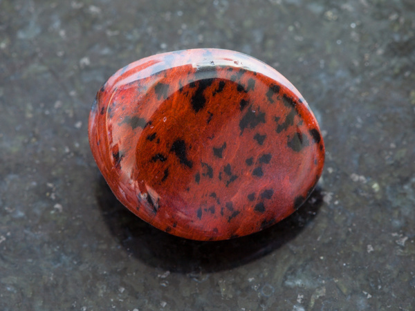 Tumbled Mahogany Obsidian Gemstone